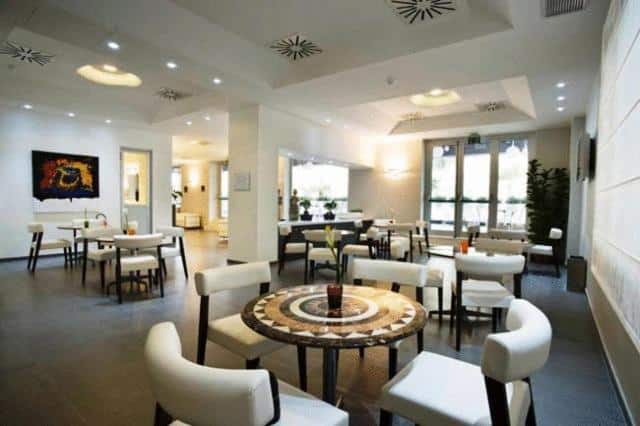 Breakfast area at Hotel Palazzo Virgilio. Brindisi Travel Guide: Everything You Need to Know Before You Visit