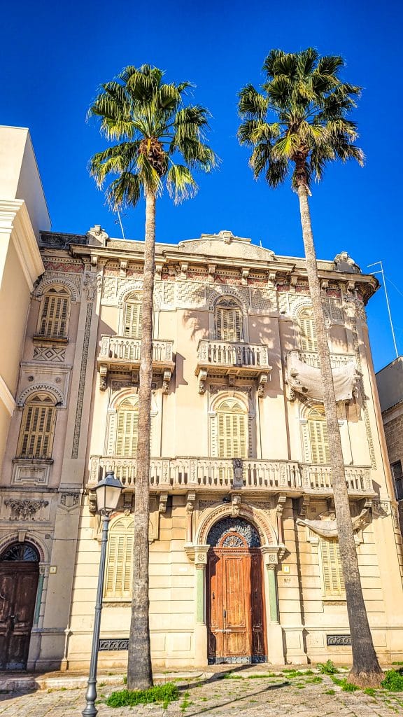 Random old palazzo in the old city of Bari. Bari Travel Guide: Discover Hidden Gems in Puglia’s Capital. In the worlds jungle travel blog.