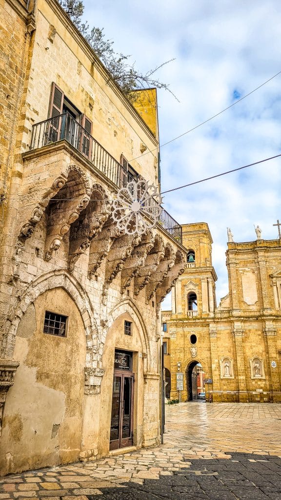 Architecture elements in the streets. Brindisi Travel Guide: Everything You Need to Know Before You Visit