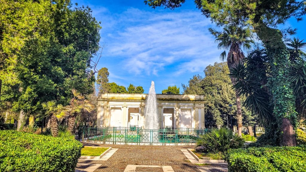 Fountain at Giuseppe Garibaldi public gardens in Lecce. Why Lecce Is Southern Italy's Most Underrated Travel Destination