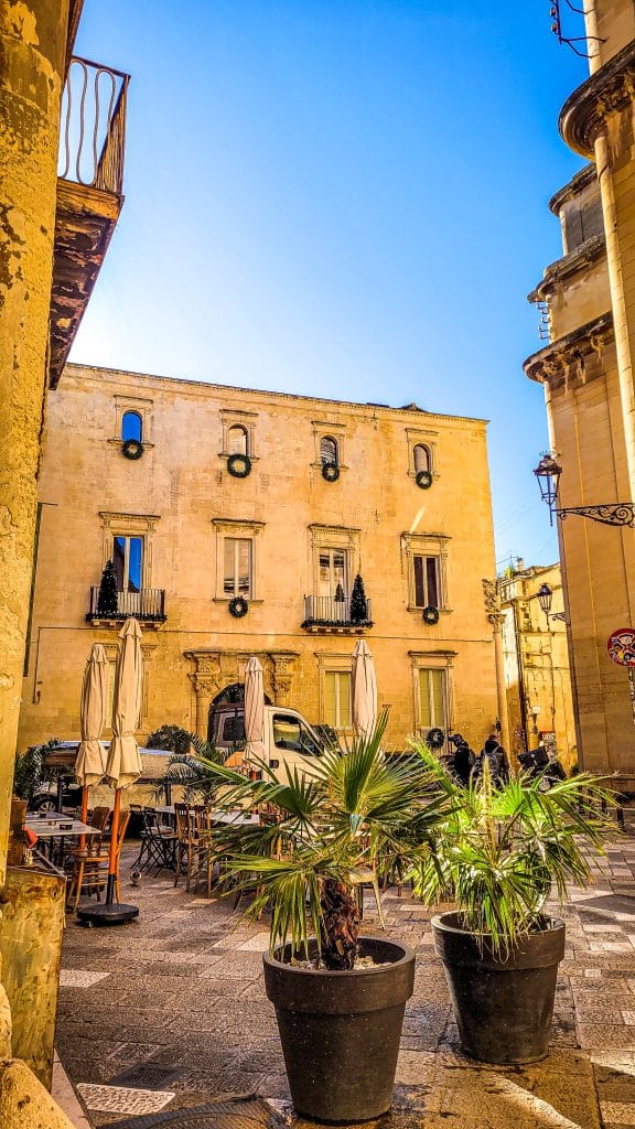 Terrace and small terrace in Lecce. Why Lecce Is Southern Italy's Most Underrated Travel Destination